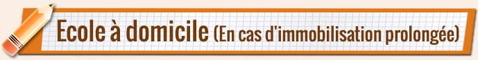 Ecole à domicile