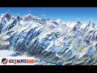 Une nouvelle piste aux 2 Alpes